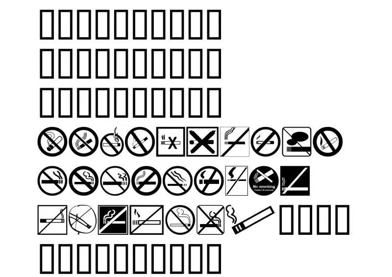 No Smoking