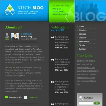 NTech Blog Template