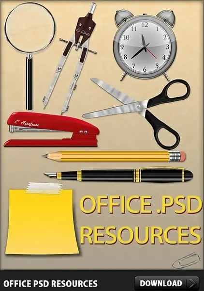 Office Free PSD Resources