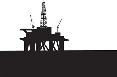 oil industry design elements vector