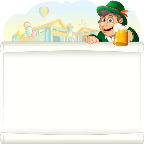 oktoberfest design elements vector set