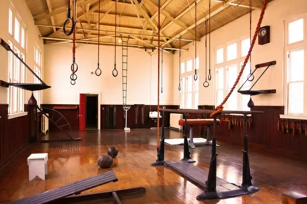 old fashioned gym