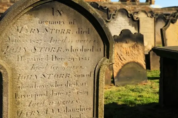 old gravestones