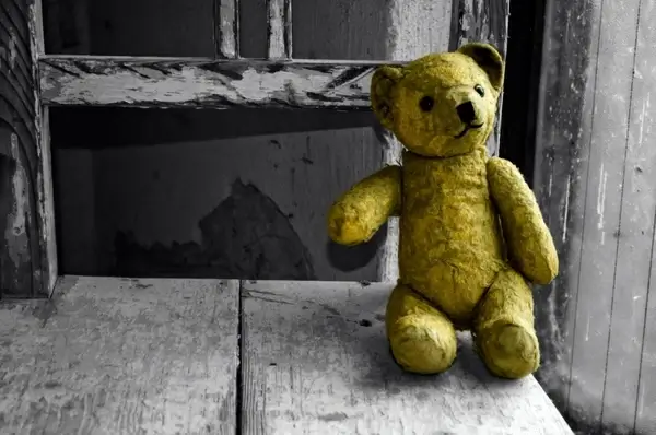 old teddy bear