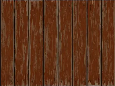 old wooden board textured vector background
