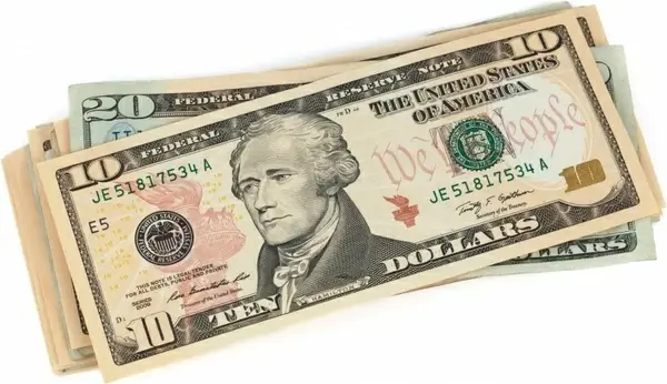 one usa banknote