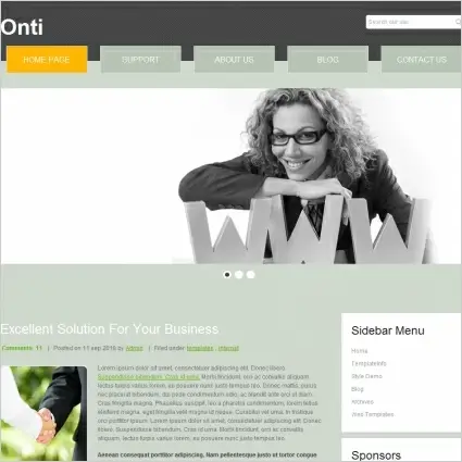 Onti Template