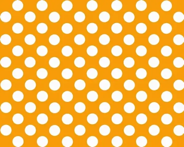 orange polka dot background