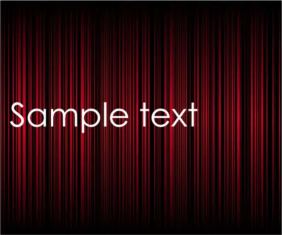 ornate red curtain vector background