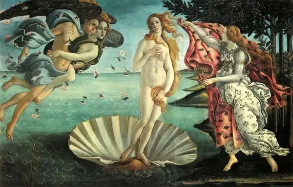 painting la nascita di venere botticelli