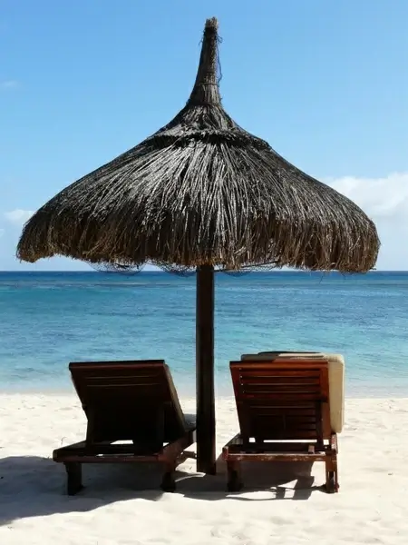 parasol sun loungers mauritius