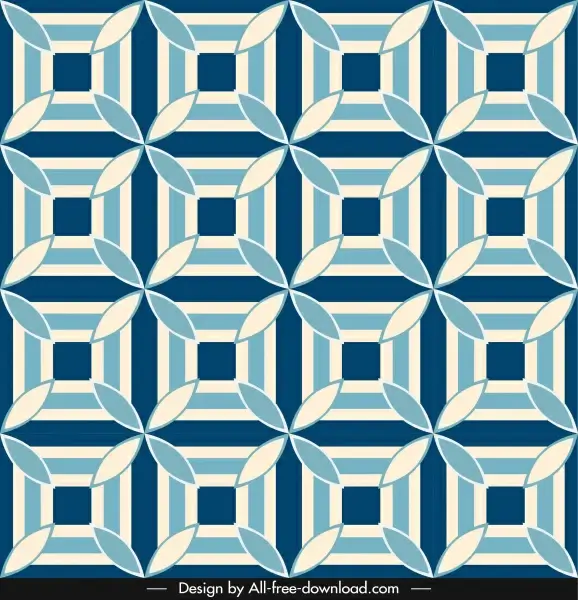 pattern template classical symmetric repeating design