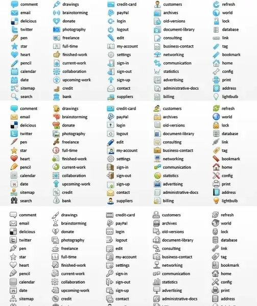 PC Pixel Icon Pack icons pack