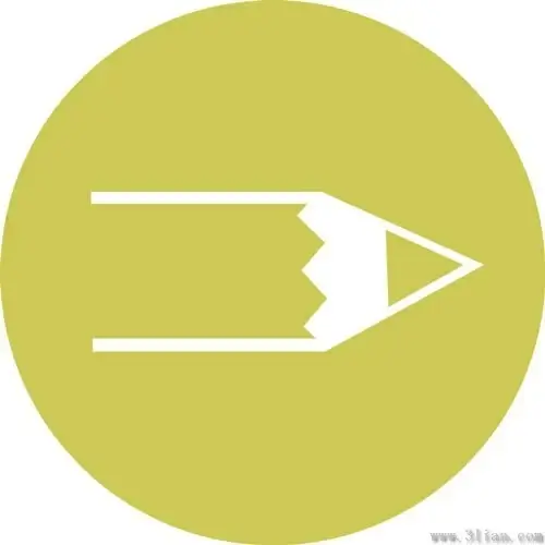 pencil icon vector