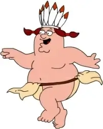 Peter Griffin Indian