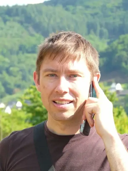 phone man mobile phone