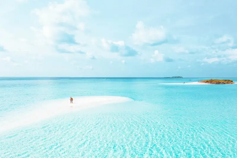photo maldives sea scene picture bright elegant calm water 