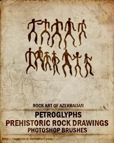 Photoshop Brushes by Numizmat Azerbaijan Prehistoric Brushes 
