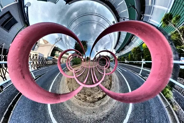 pink helix
