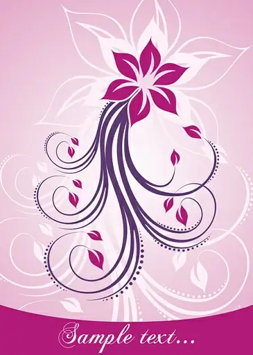 pinky card vector graphic