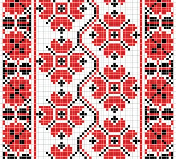 fabric pattern templates colorful retro traditional decor
