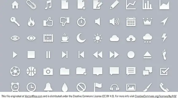 pixelglyph icons set