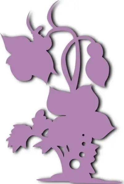 Plant Sillhouette clip art 