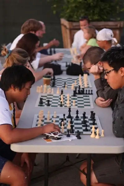 playing chess