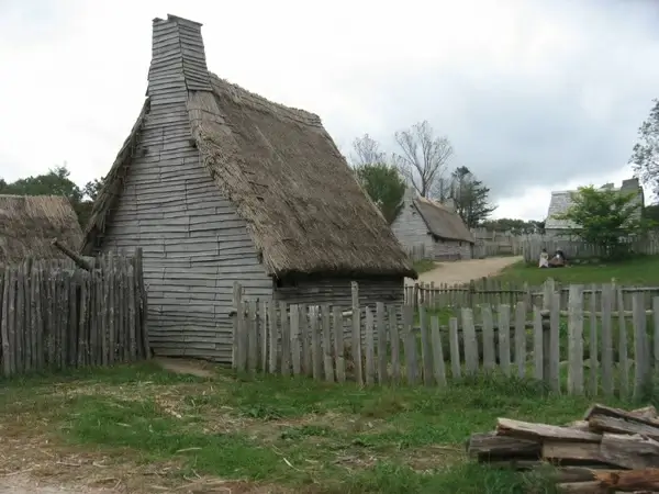 plymouth cottage thatched roof