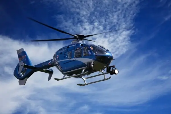 police helicopter