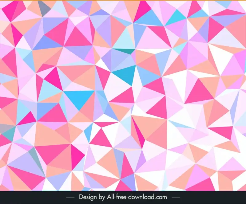 polygonal abstract background messy geometry shapes