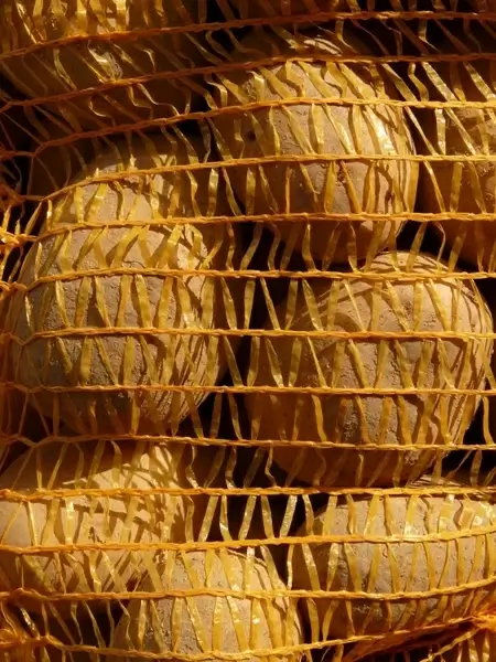 potatoes potato sack bag