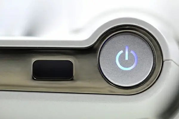 power button