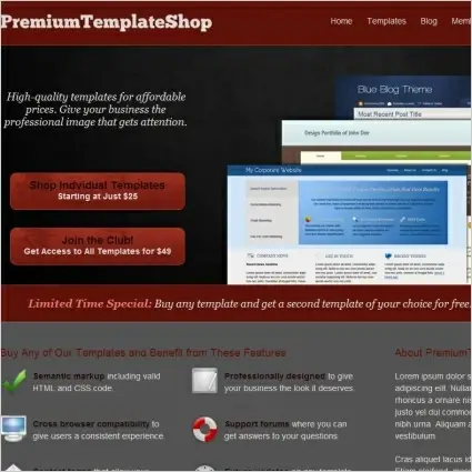 PremiumTemplateShop Template