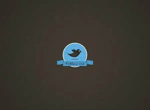 Pretty Twitter Badge
