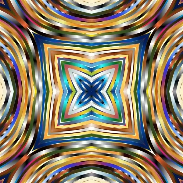psychedelic deformity pattern vector illustration
