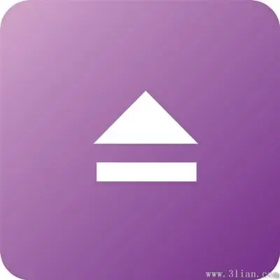 purple player icon vector