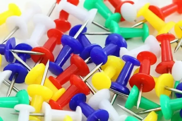 push pins