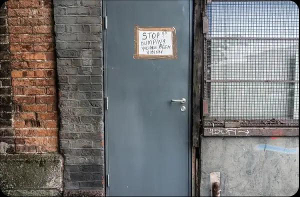 quotstop dumping your are been videoedquot the liberties of dublin a walking tour led by pat liddy