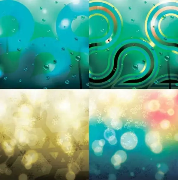 Rainbow Abstract Vector Background