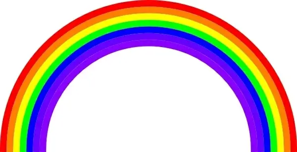 Rainbow clip art