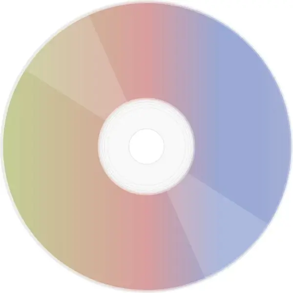 Rainbow Disc clip art