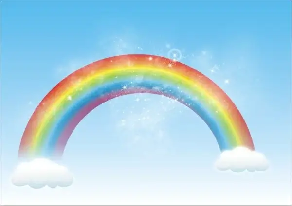 rainbow vector