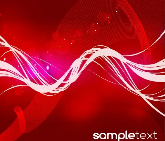 red abstract love design
