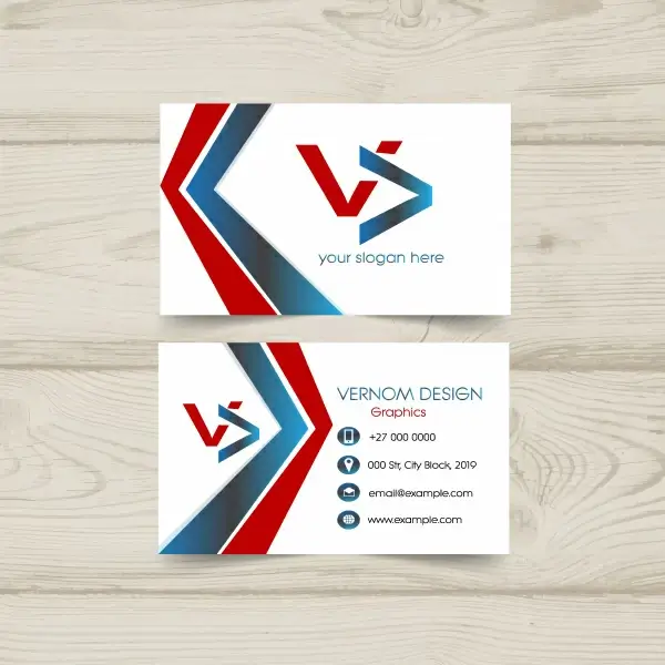 red and white business cards business cards mock up