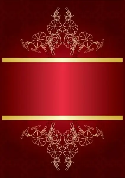 red gorgeous background 02 vector