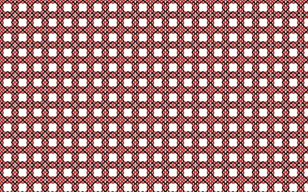 red seamless interlock pattern vector illustration