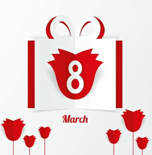 red style 8 march design elements
