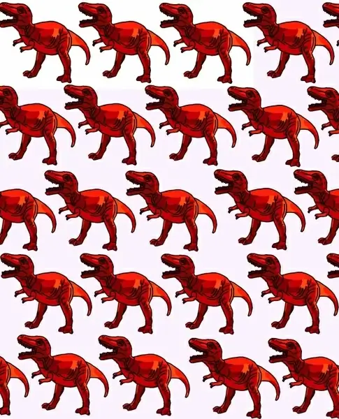 red trex background