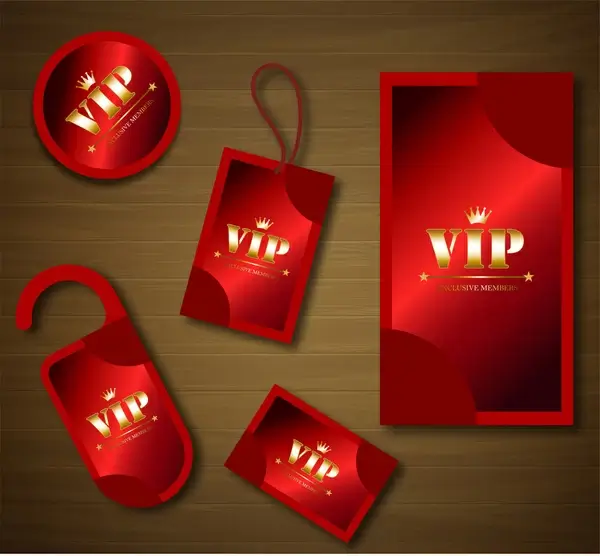 red vip card